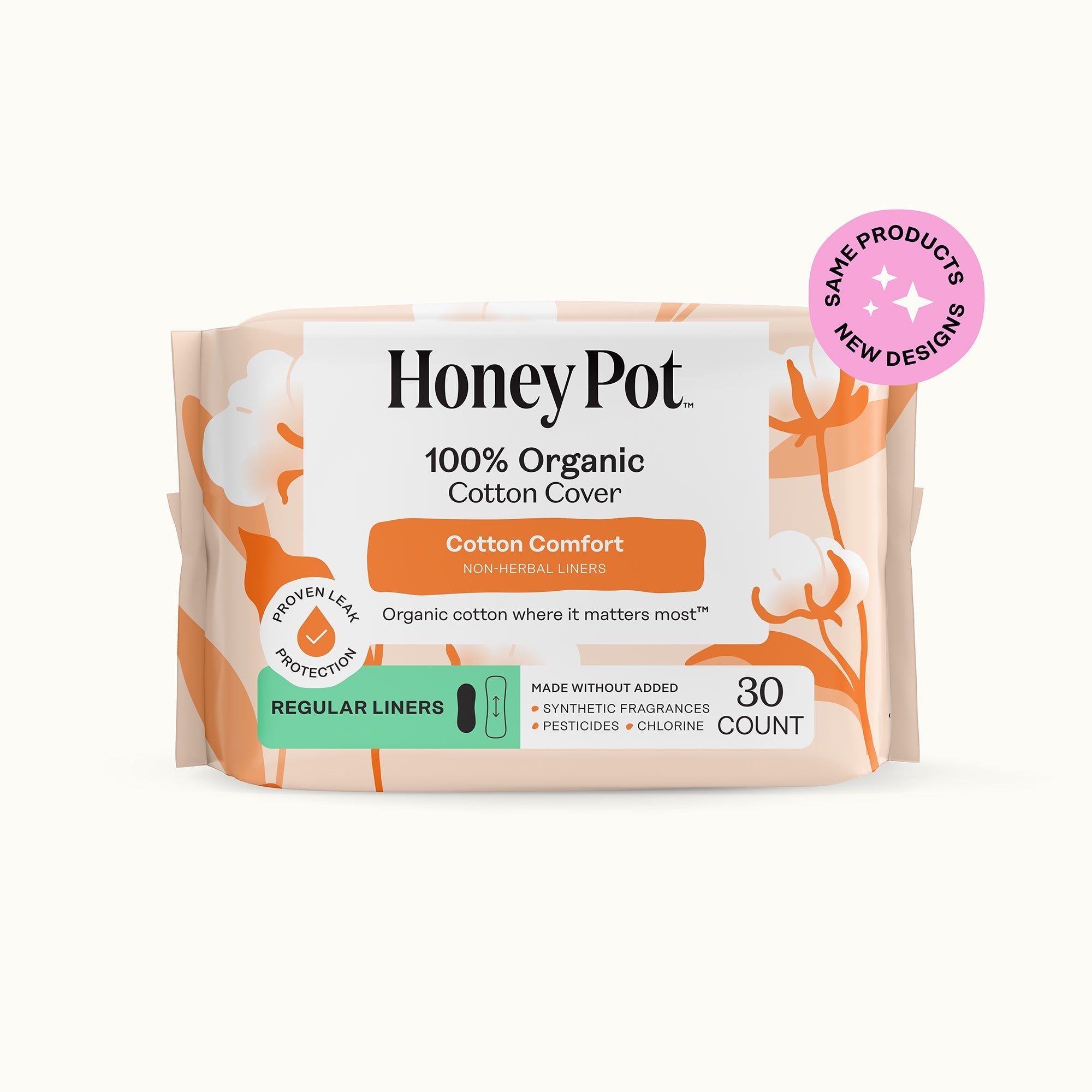 Organic Cotton Comfort Cover Regular Liners